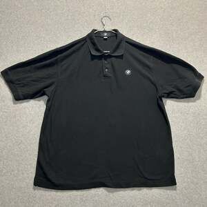 BMW Black Short Sleeve Polo, Size XL